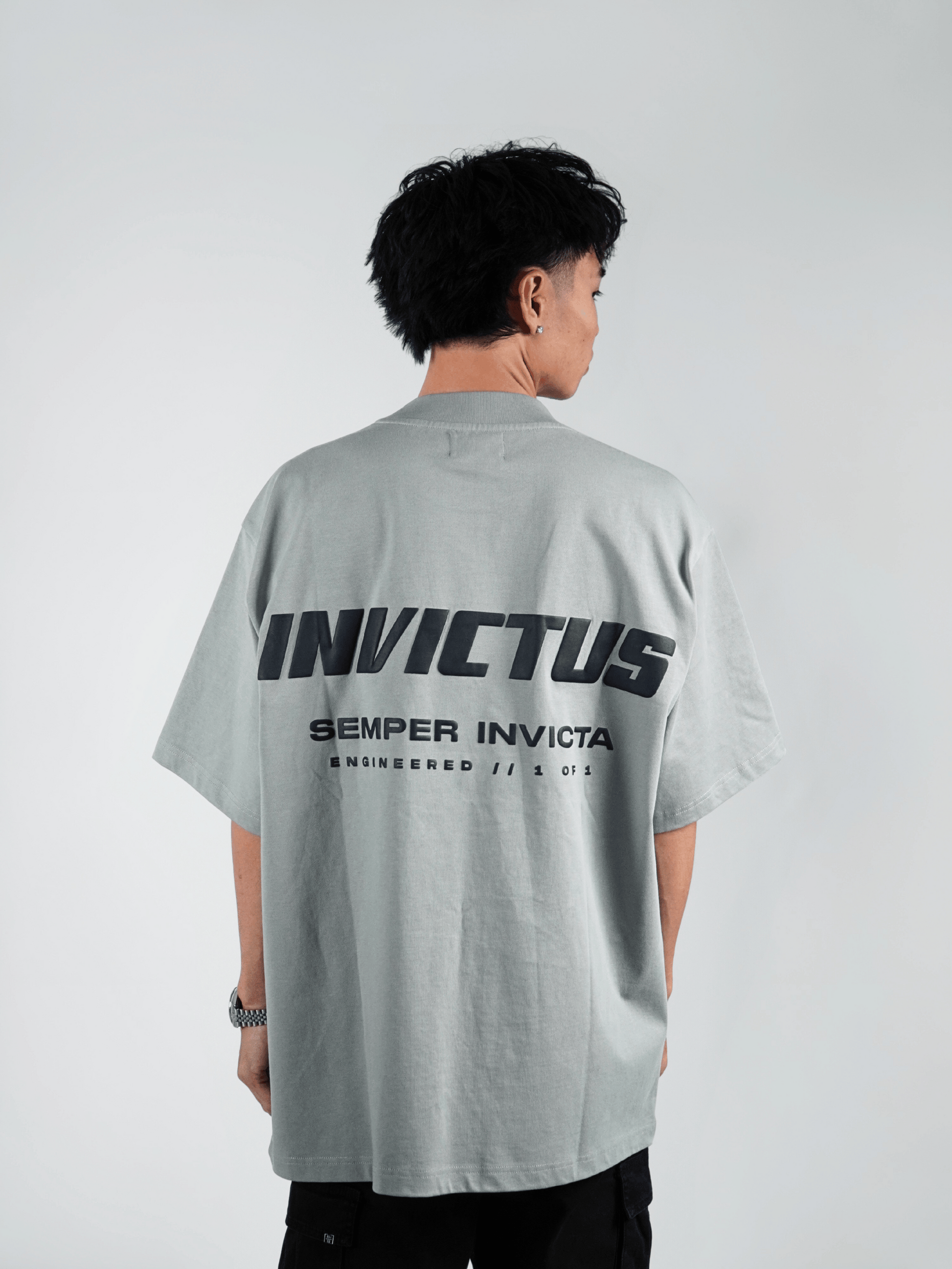 Grey "Semper Invicta" Tee