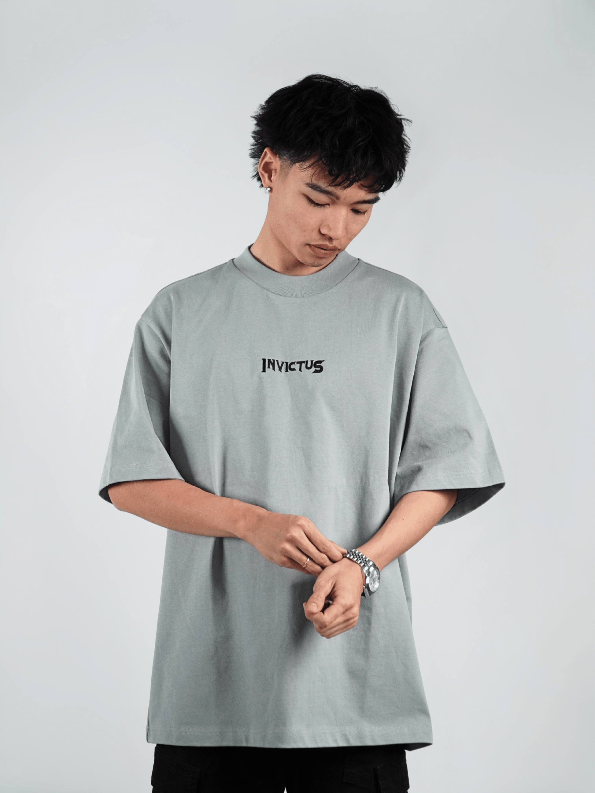 Grey "Semper Invicta" Tee