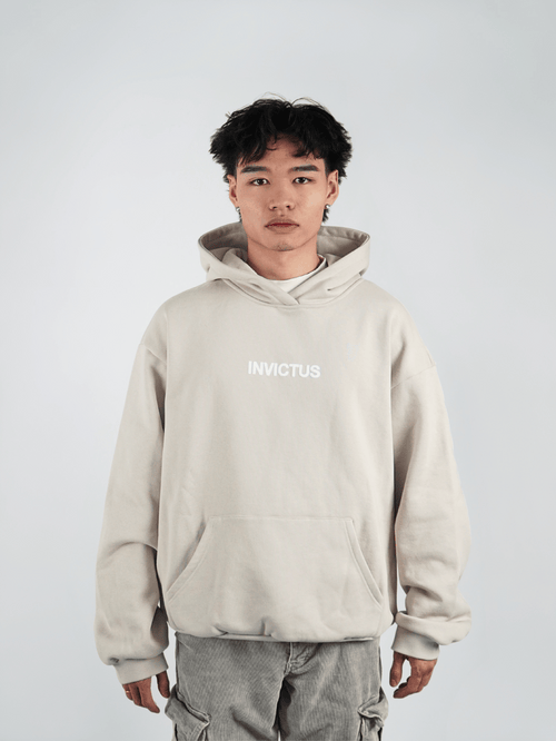 Beige Classic Hoodie